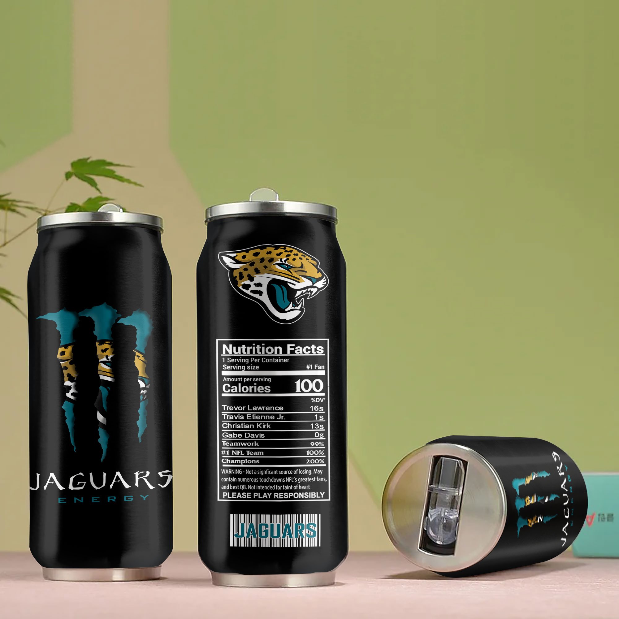 Jacksonville Jaguars Monster Energy 10oz 59913 